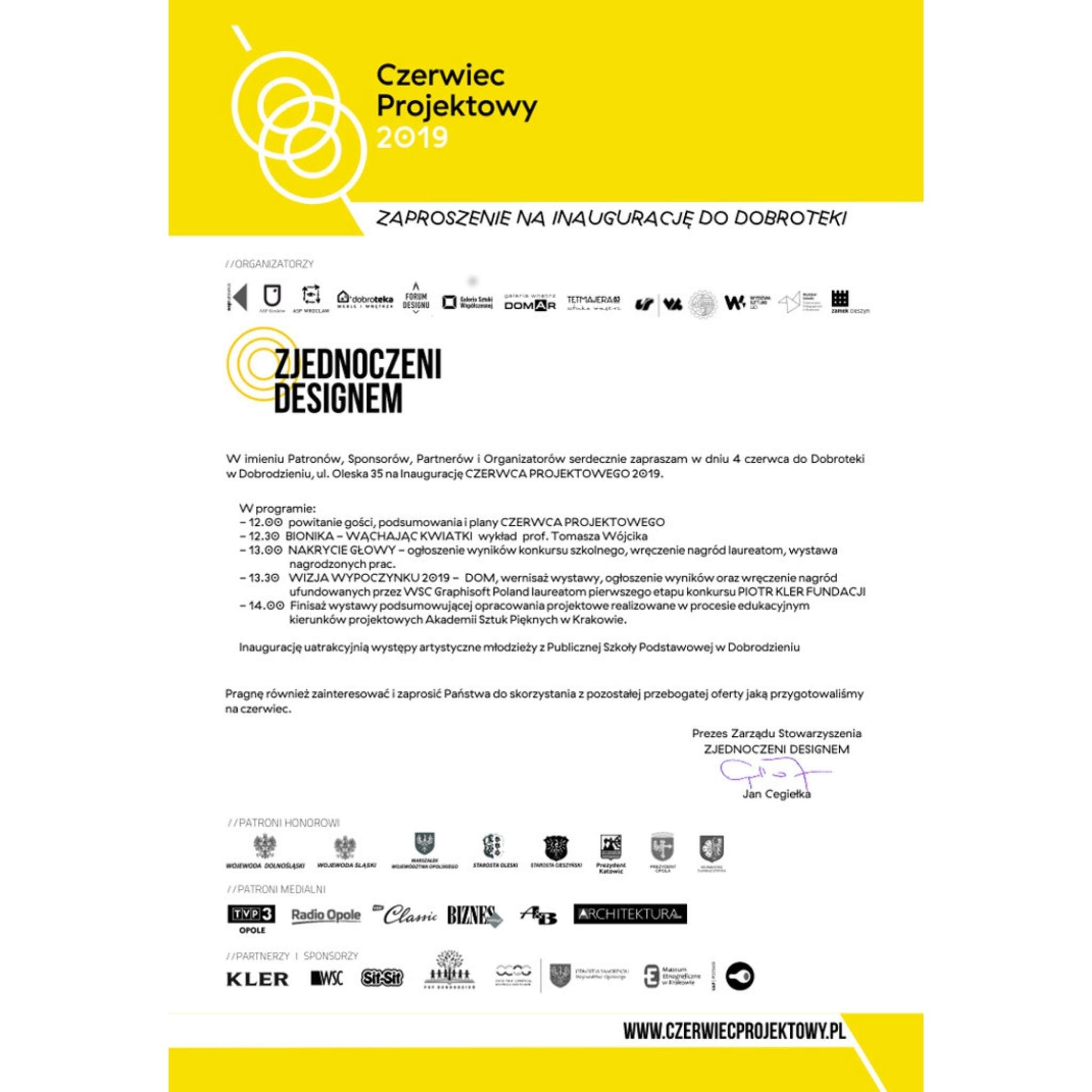 Czerwiec Projektowy 2019