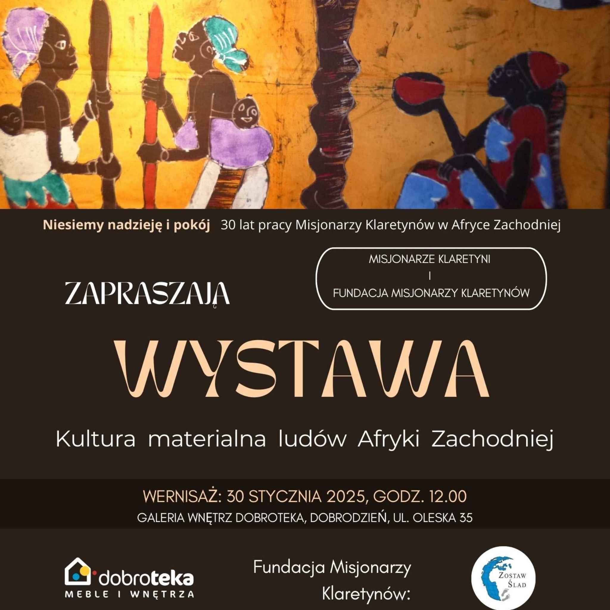 Kultura materialna ludów Afryki Zachodniej - zapraszamy na wystawę