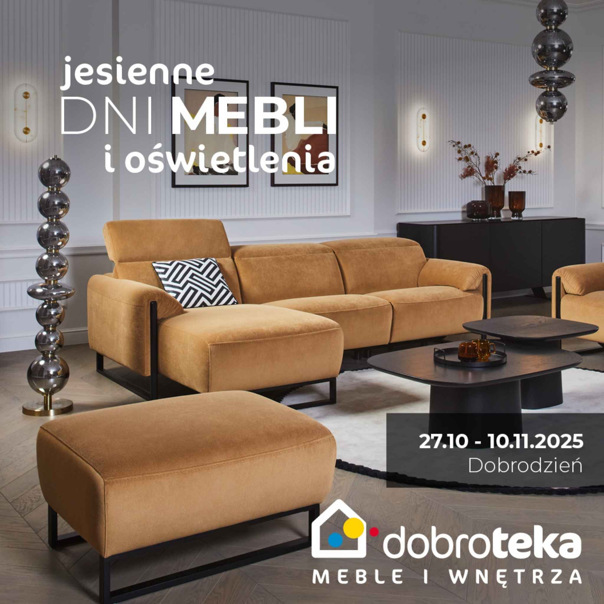 Jesienne DNI MEBLI i OŚWIETLENIA w Dobrotece