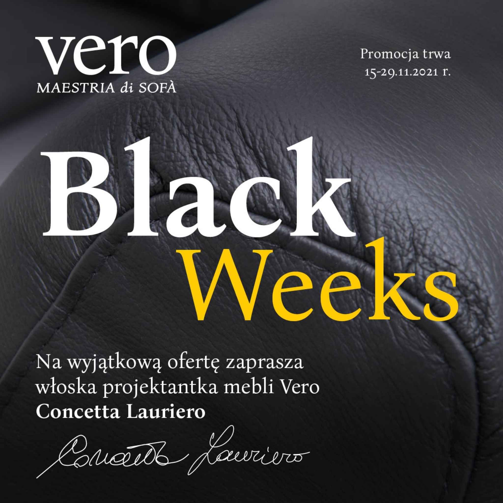 BLACK WEEKS w salonie Vero w Dobrotece
