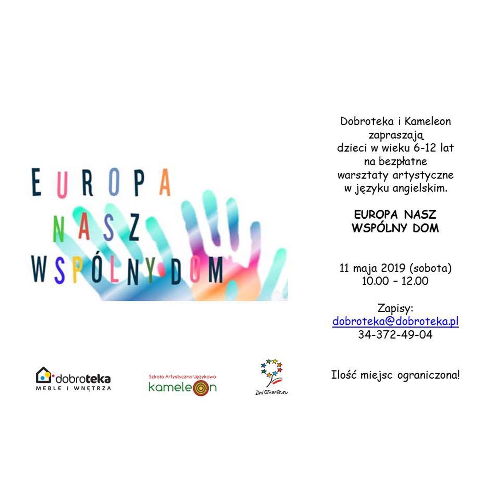 Warsztaty EUROPA, NASZ WSPÓLNY DOM