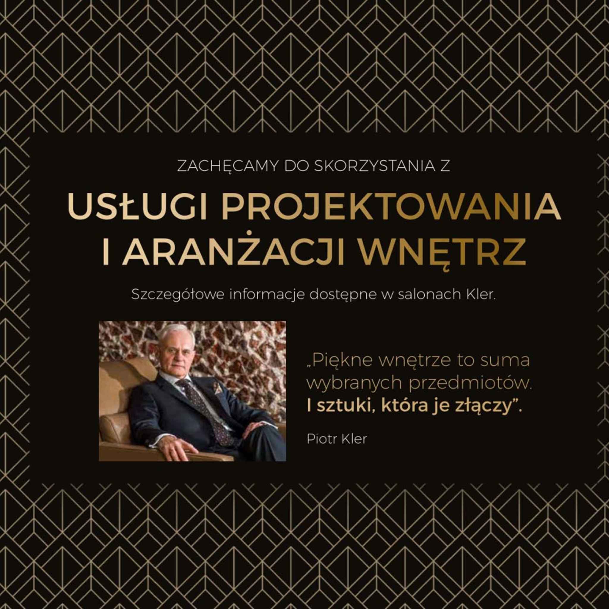 Usługa doradztwa projektowego w salonie Kler