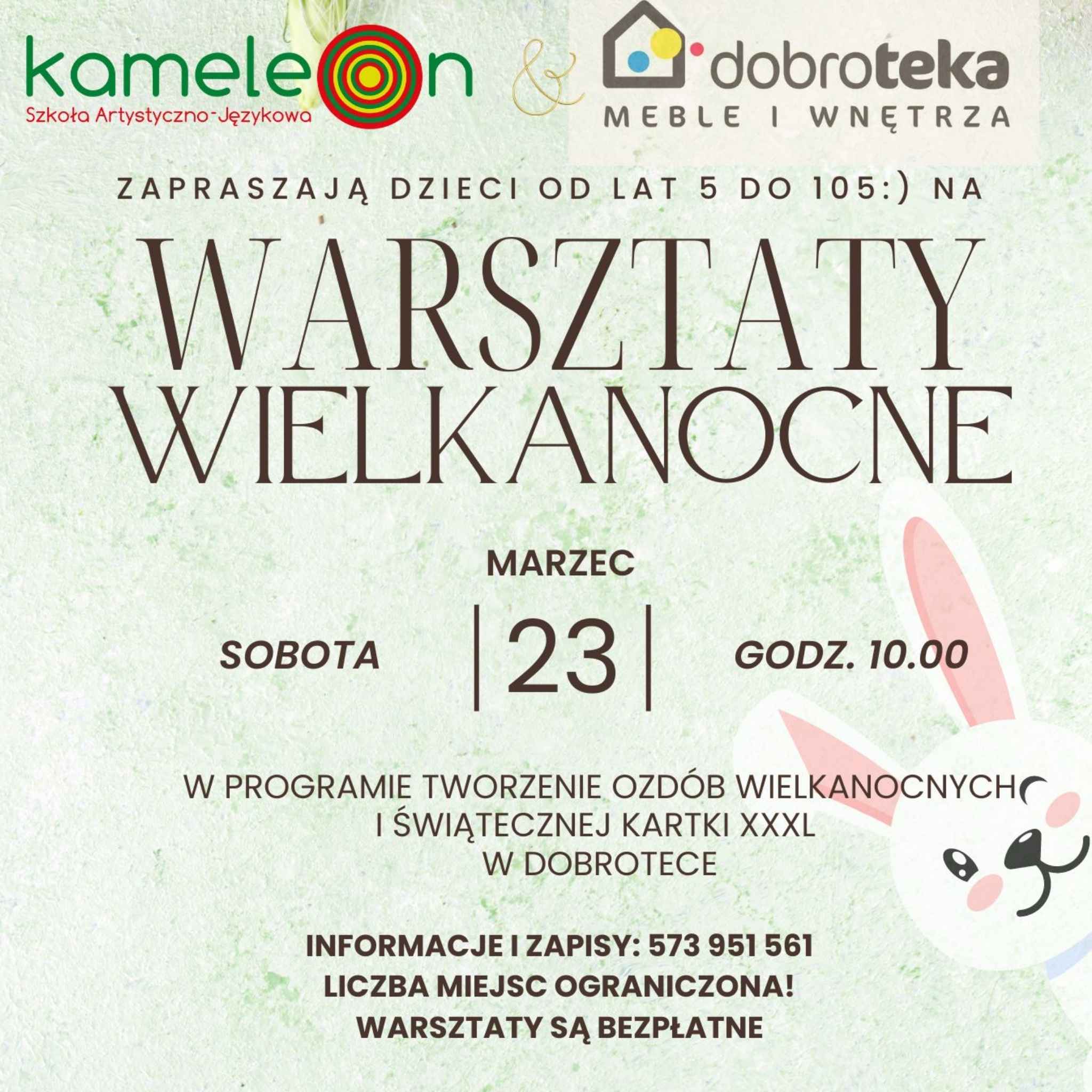Warsztaty wielkanocne w Dobrotece