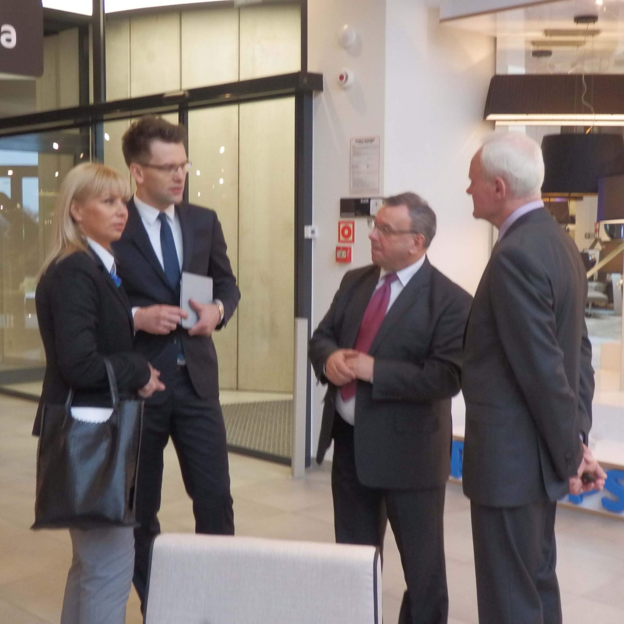 Wizyta minister Elżbiety Bieńkowskiej w Dobrotece