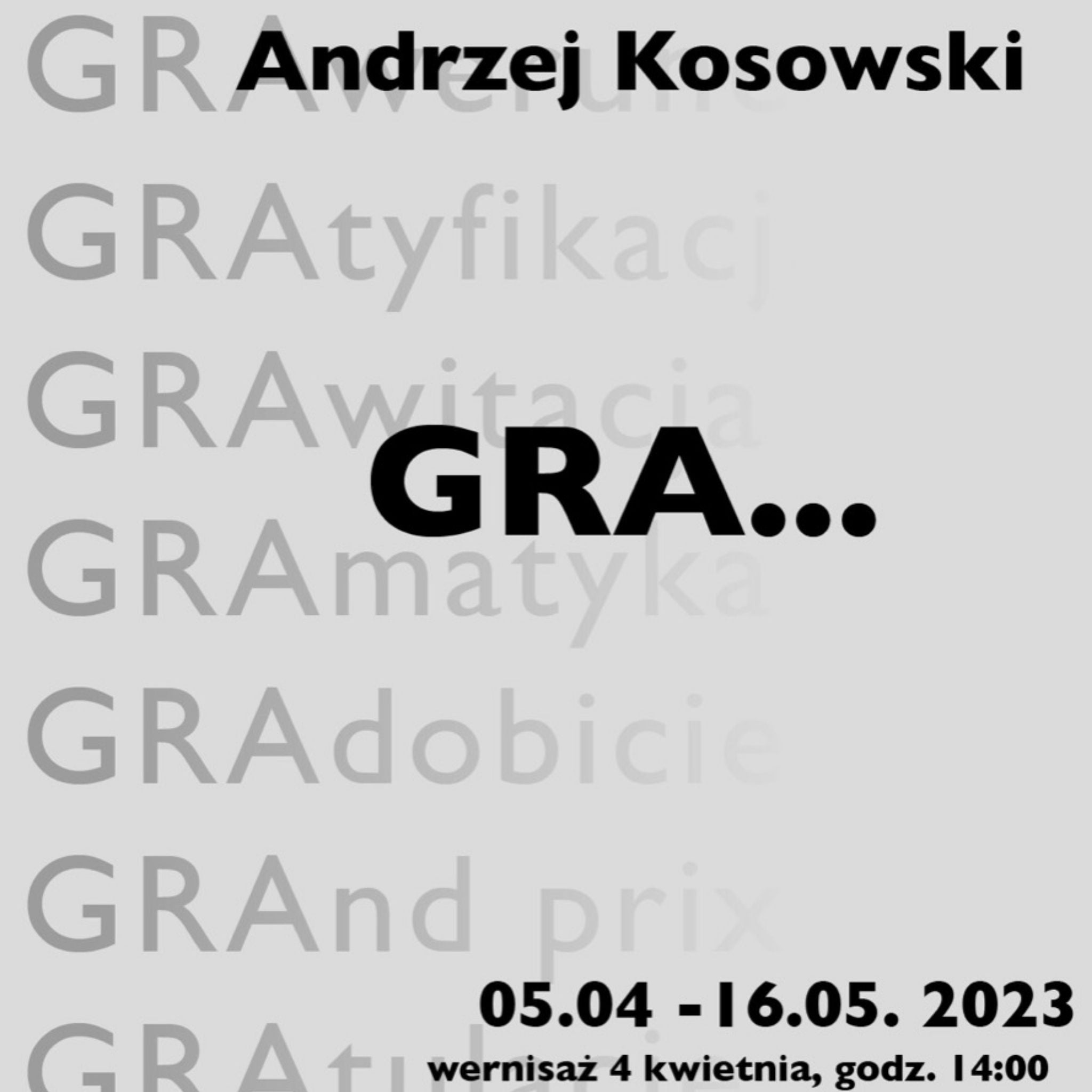Andrzej Kosowski GRA