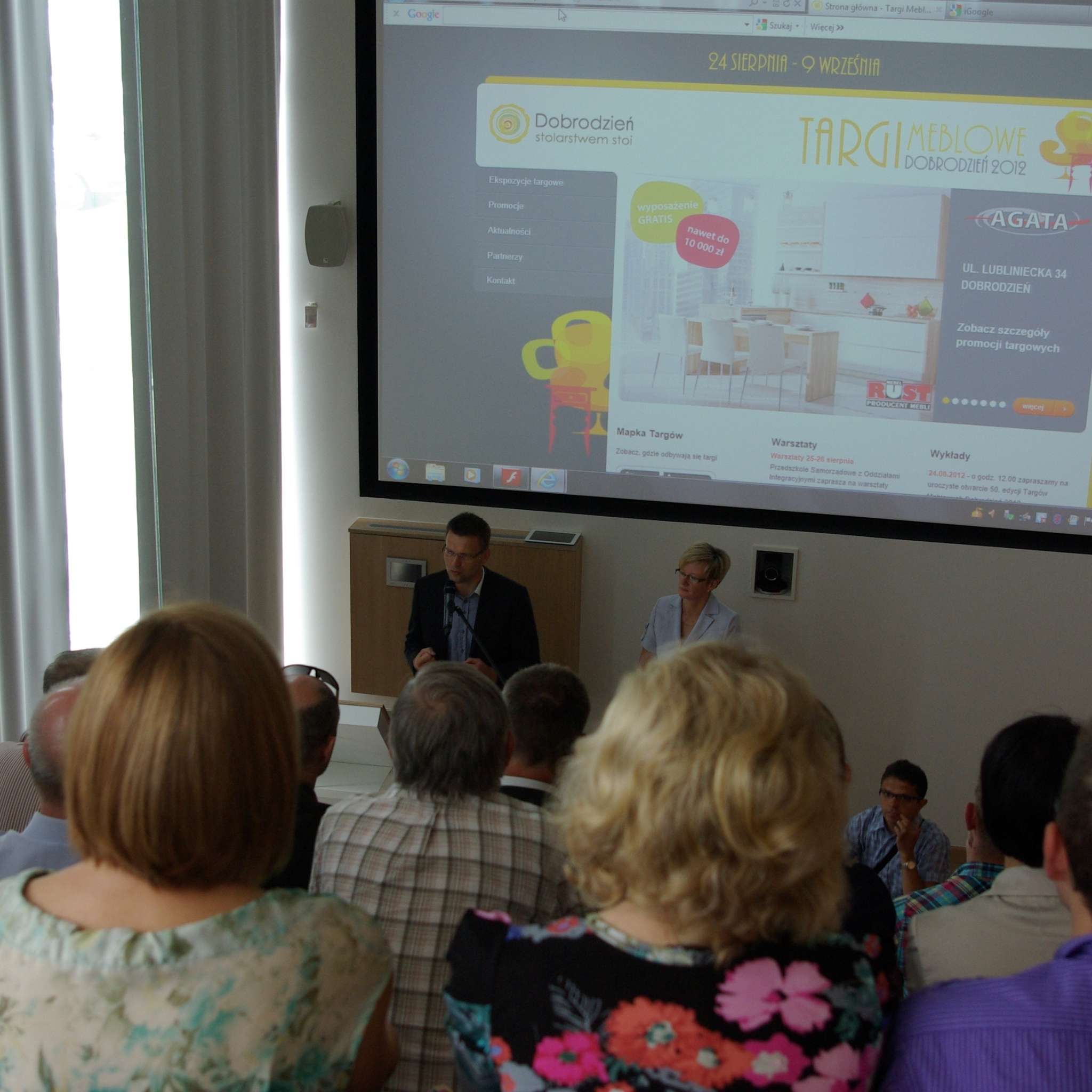Inauguracja 50. edycji Targów Meblowych Dobrodzień 2012