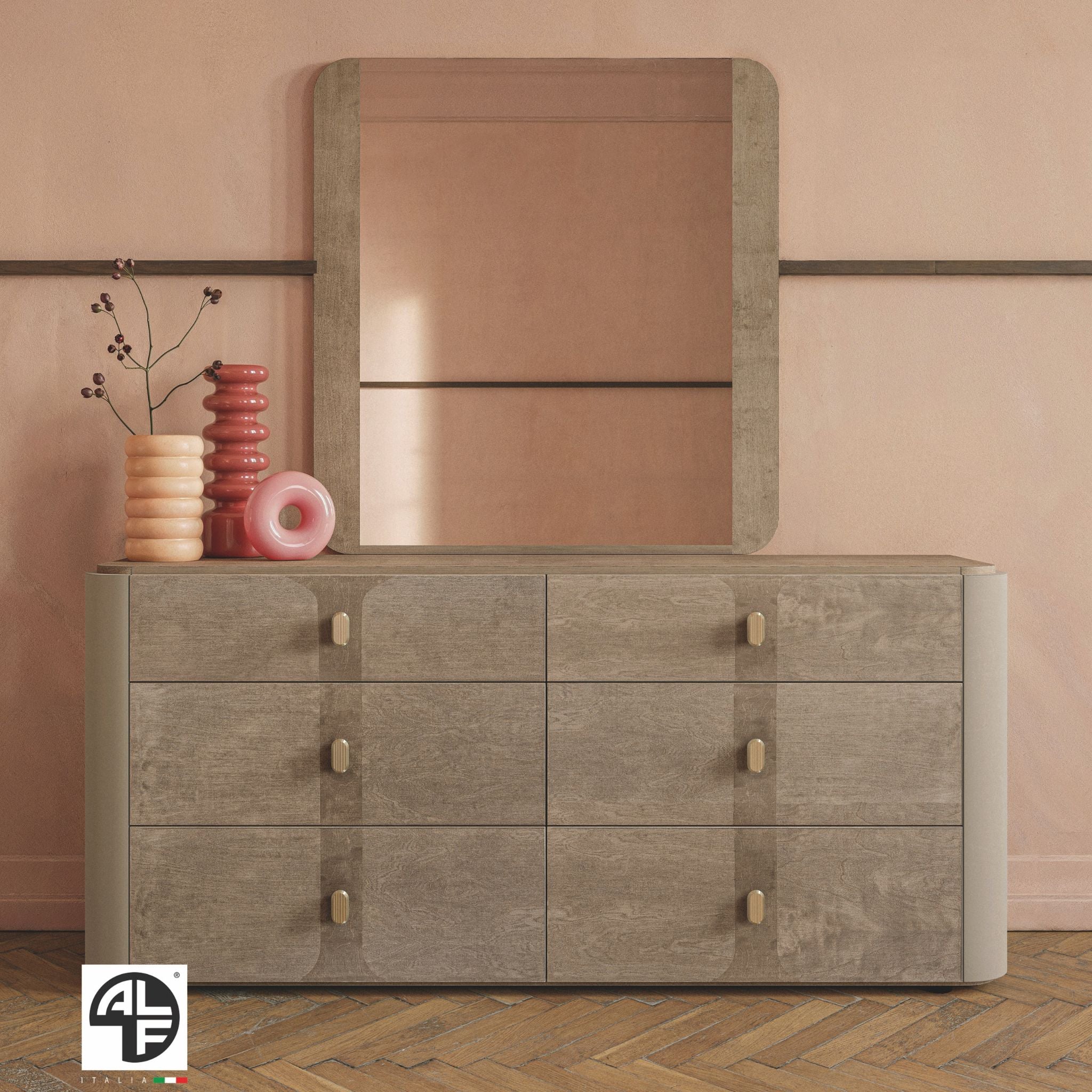 Kolekcja Hebe – luksusowe meble do salonu i jadalni w stylu Art Deco