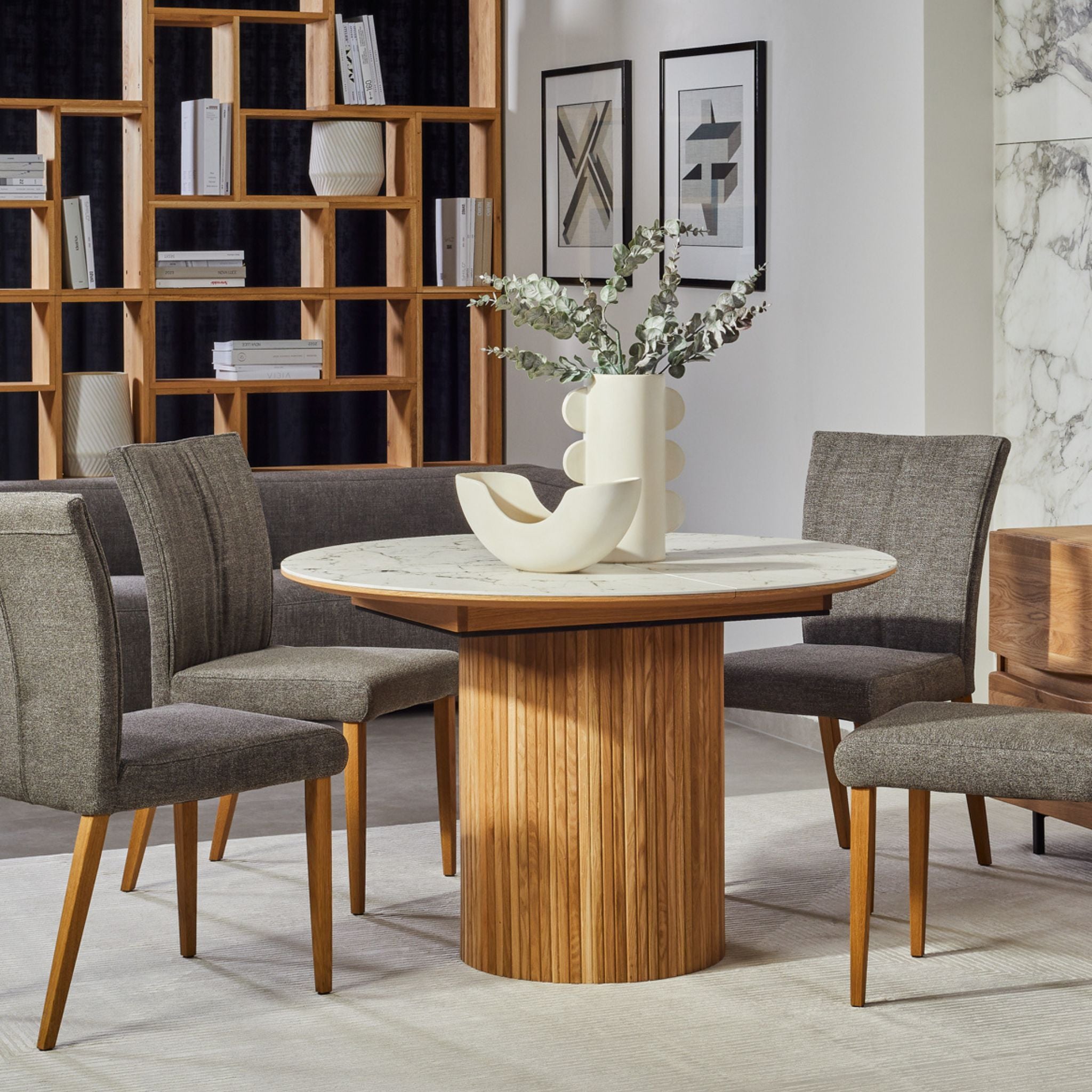 Jafra Syrkle Collection – Dining and Living Room Furniture in the Spirit of Modern Art Déco