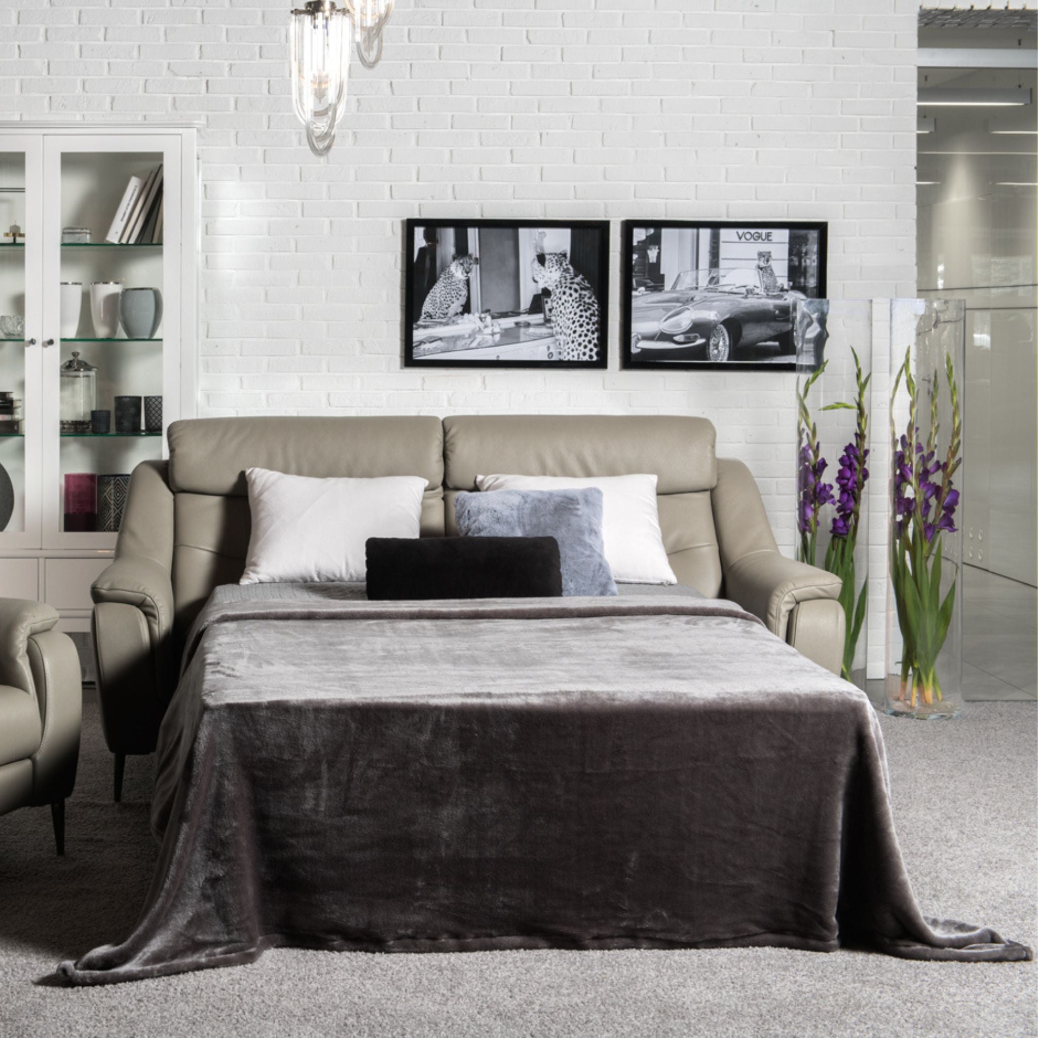 Sofa Gladiolus Vero – elegancka sofa z funkcją spania do salonu