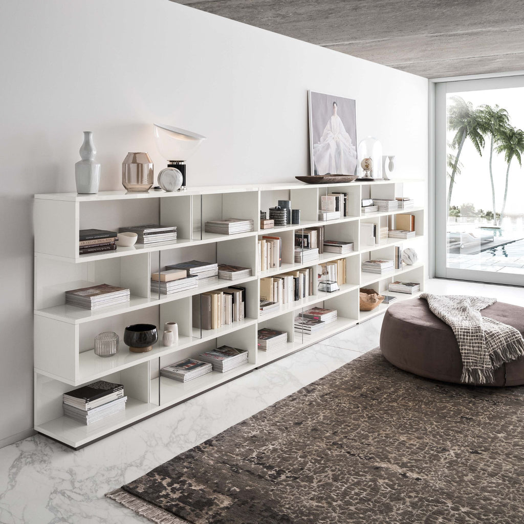Artemide Alf Italia – luksusowe meble do jadalni w bieli i wysokim połysku