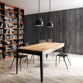 Stół rozkładany Floy Trebord – minimalistyczny stół dębowy w stylu loft