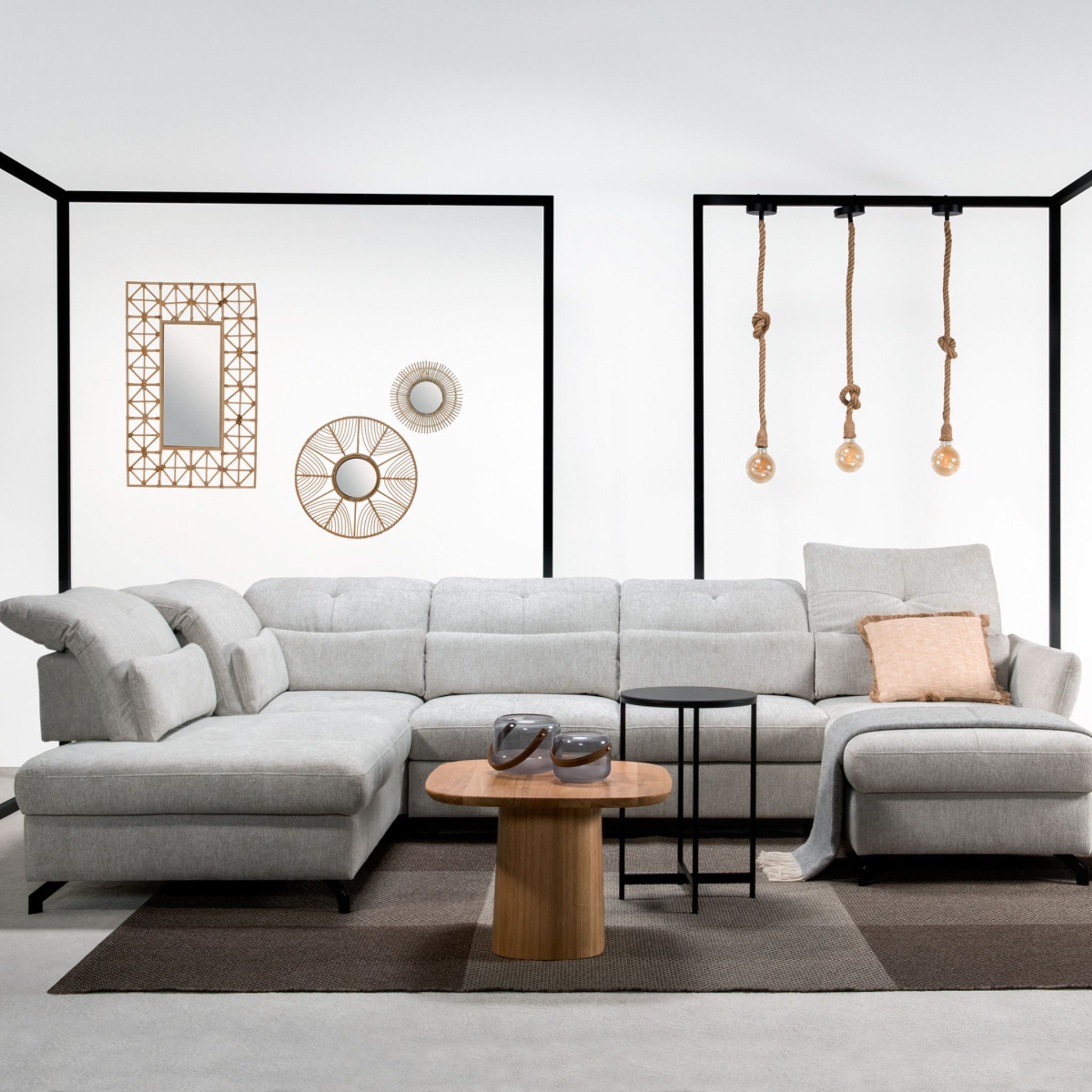 Malva Vero Corner Sofa – luxurious modular corner sofas for the living room