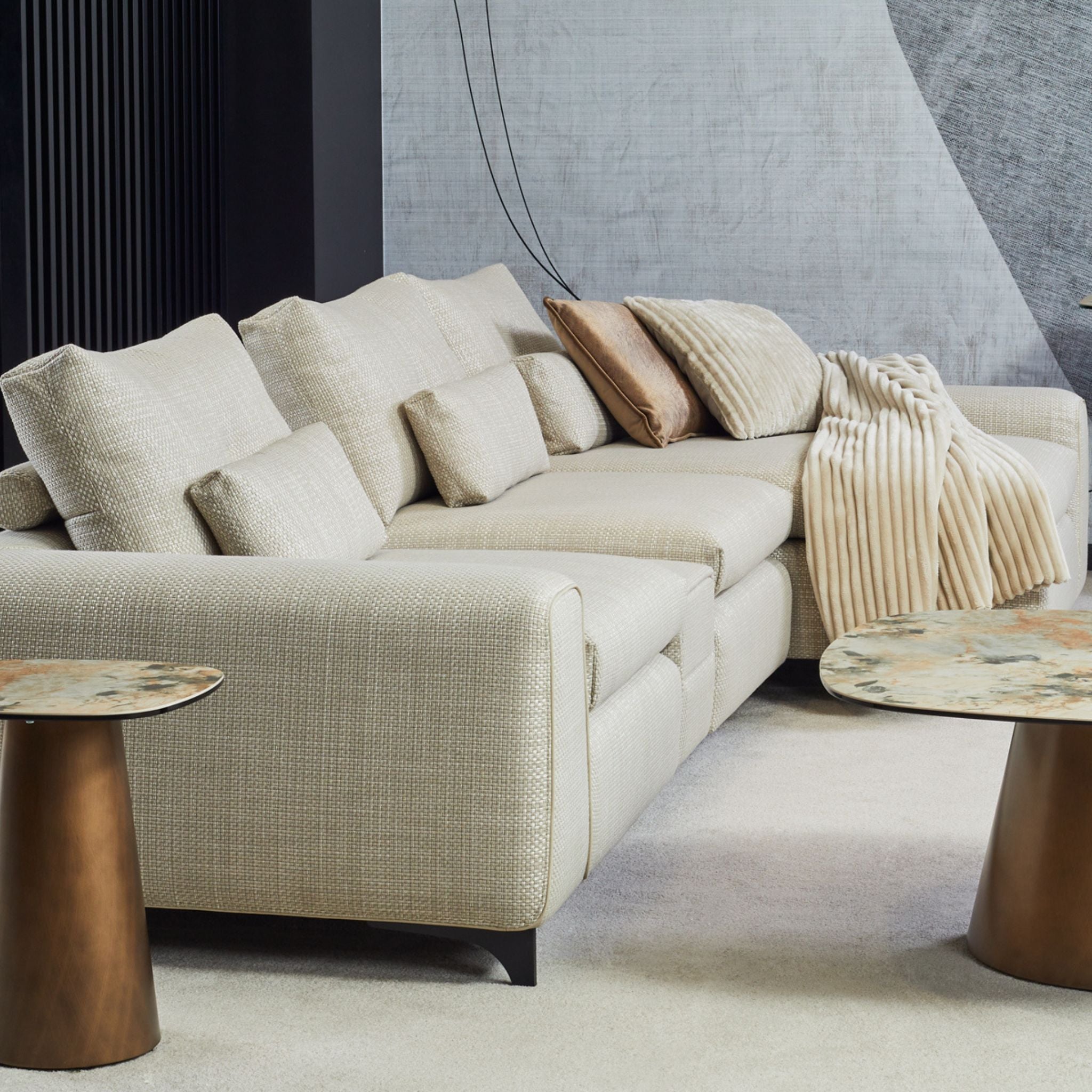 Kler Idillio – modułowa sofa z funkcją personalizacji i technologią Memory Foam
