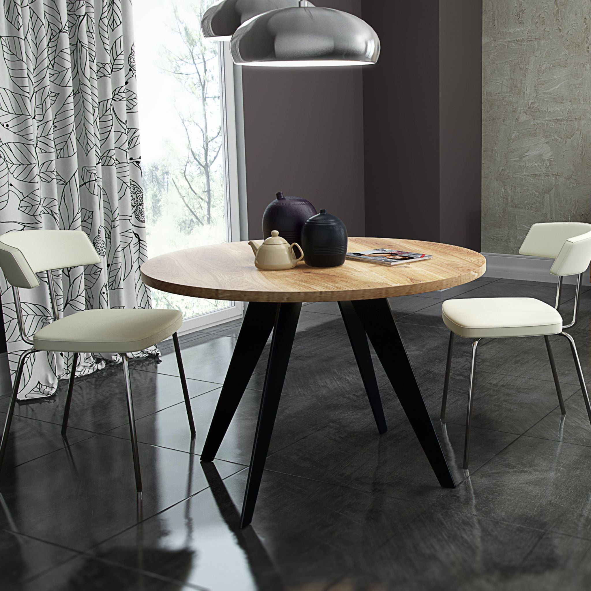 Enke Trebord Table – minimalist oak table for a modern dining room