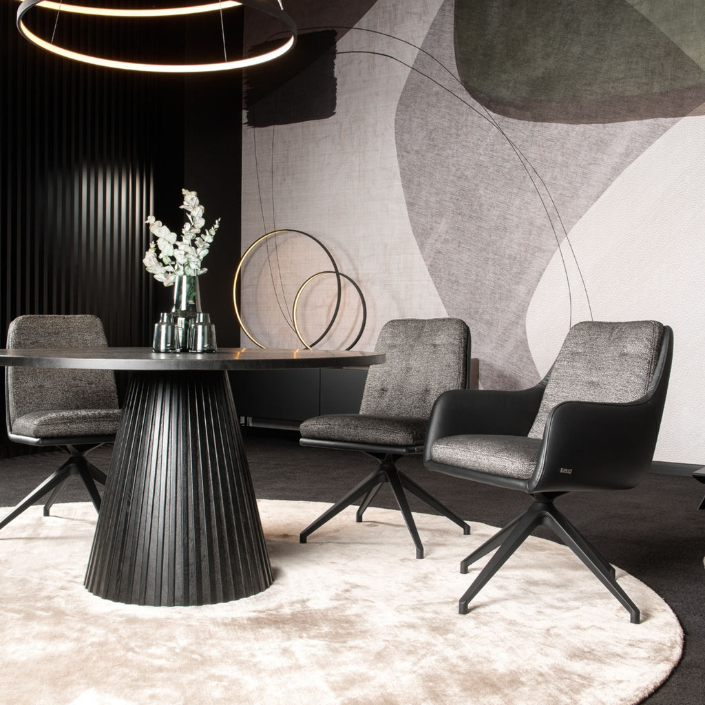 Kolekcja Jafra Syrkle – meble do jadalni i salonu w duchu nowoczesnego Art Déco
