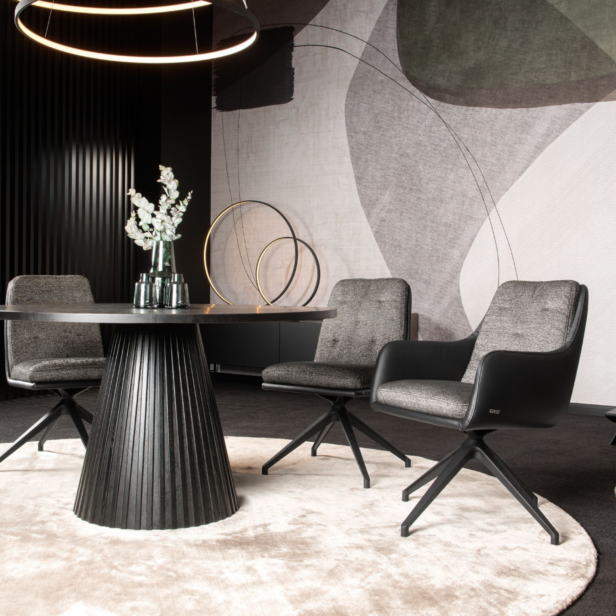 Kolekcja Jafra Syrkle – meble do jadalni i salonu w duchu nowoczesnego Art Déco