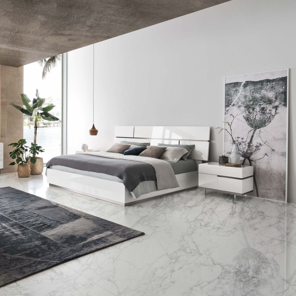 Artemide Alf Italia – luksusowe meble do jadalni w bieli i wysokim połysku