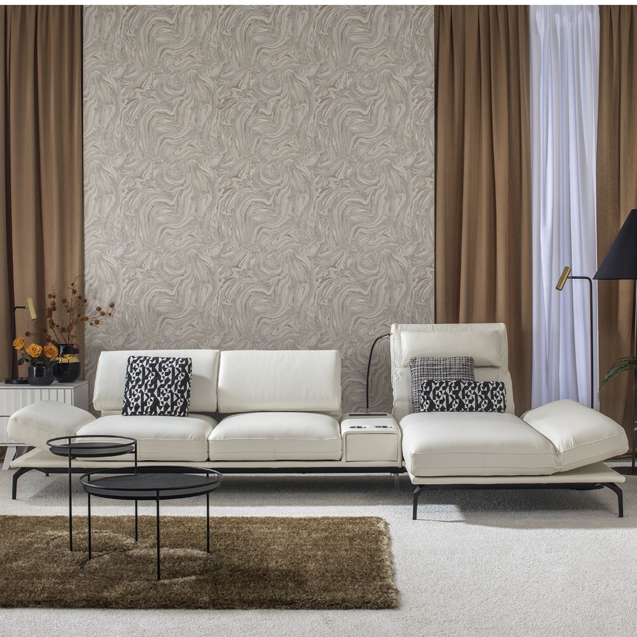 Kler Libretto – innowacyjna sofa modułowa z funkcją obrotu siedziska