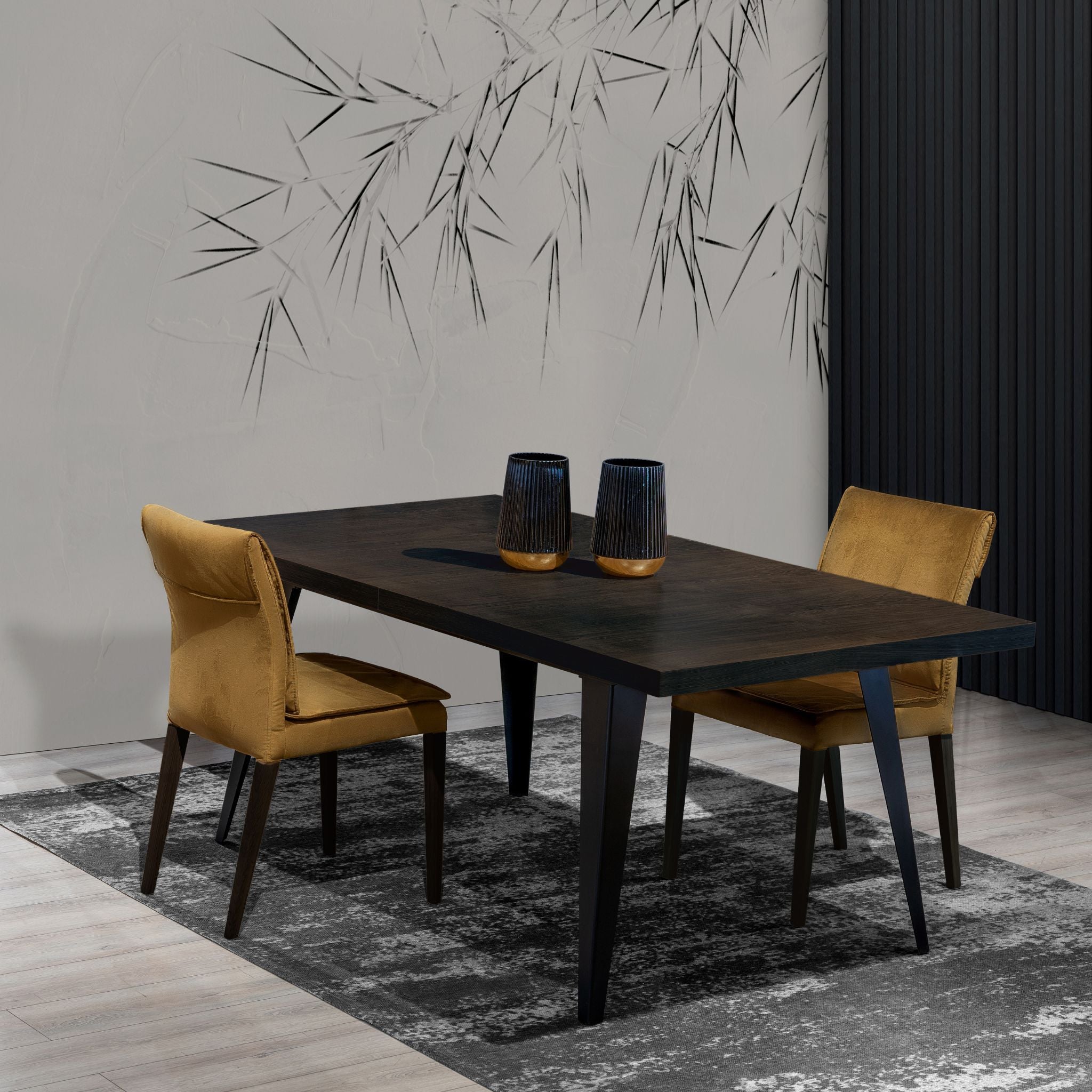 Lissy Abeto – luxurious living room furniture in oak veneer