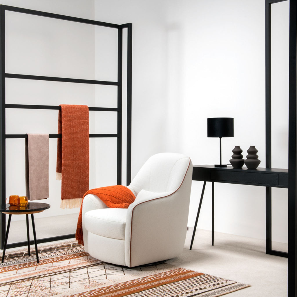 Fotel obrotowy Rosmarino Vero – designerskie fotele do salonu