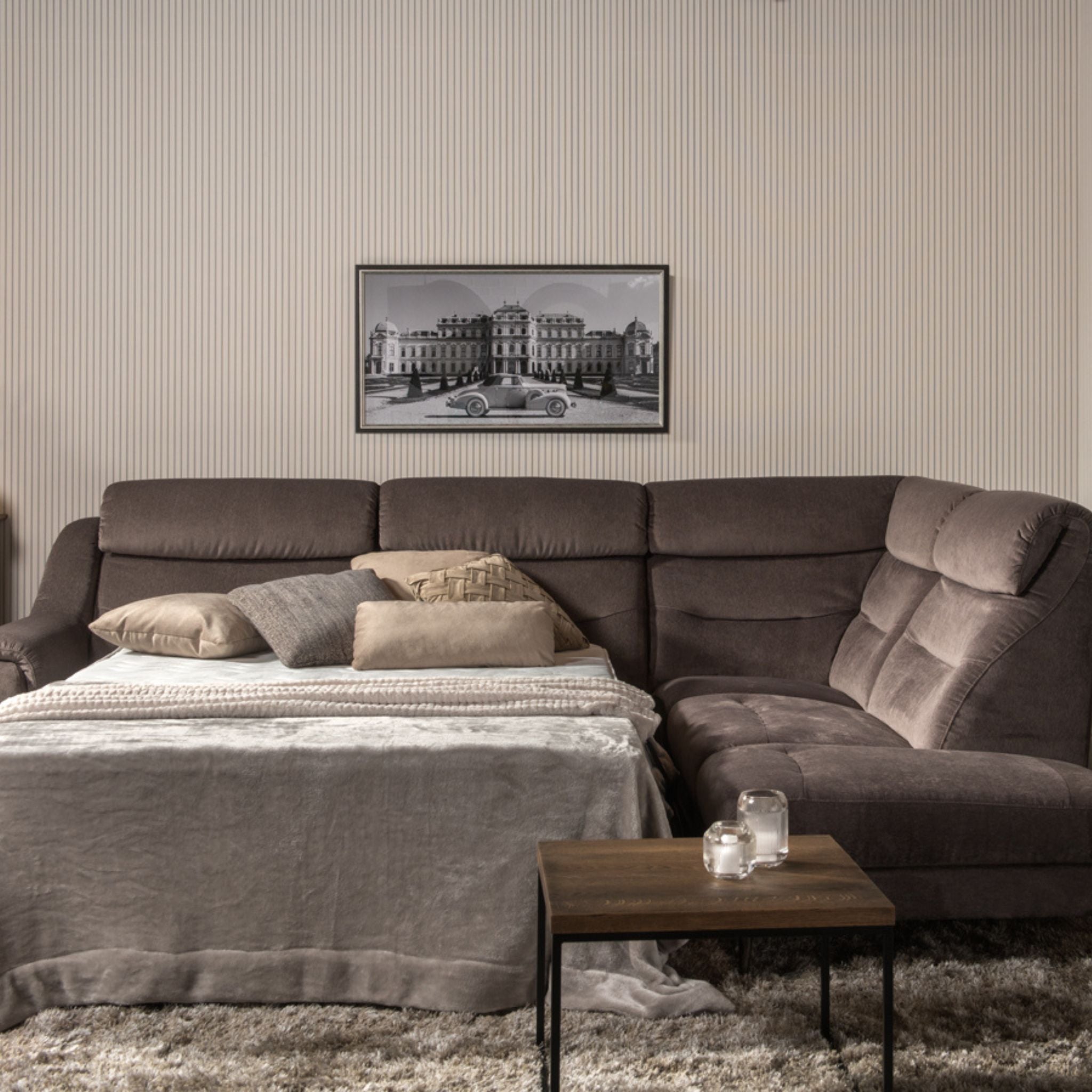 Sofa Gladiolus Vero – elegancka sofa z funkcją spania do salonu