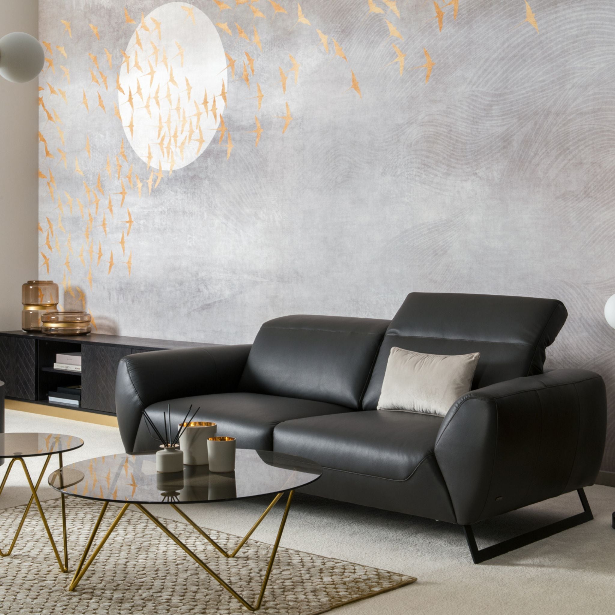 Kler Frase – modułowa sofa premium z elektrycznym systemem relaksu