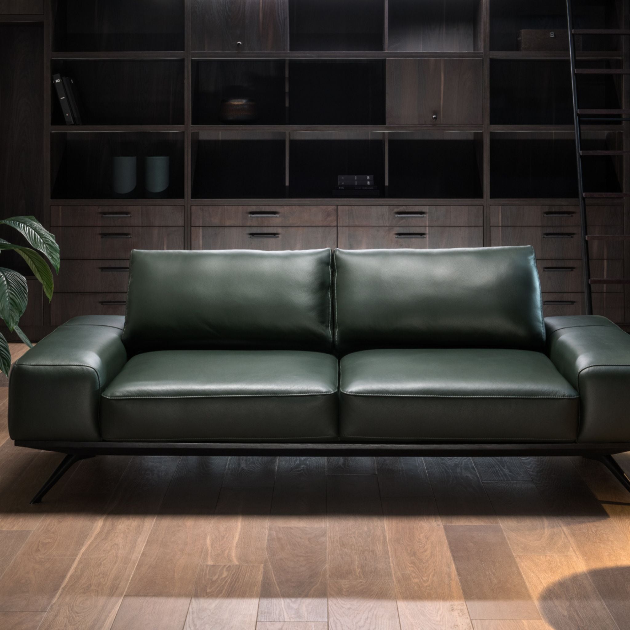 Kler Frase – luksusowa sofa modułowa na dębowej platformie