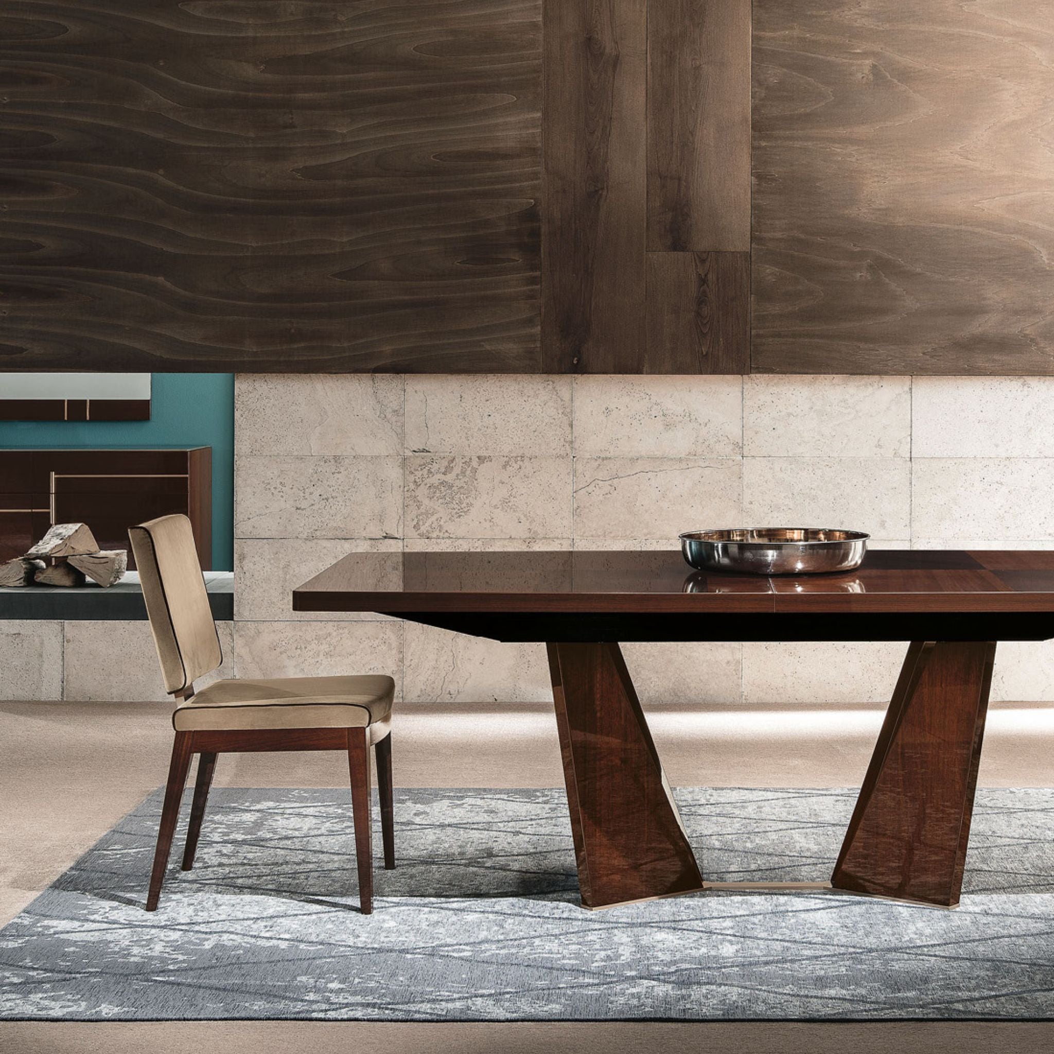 Kolekcja Bellagio Alf Italia – włoskie meble do jadalni i salonu w stylu modernizmu