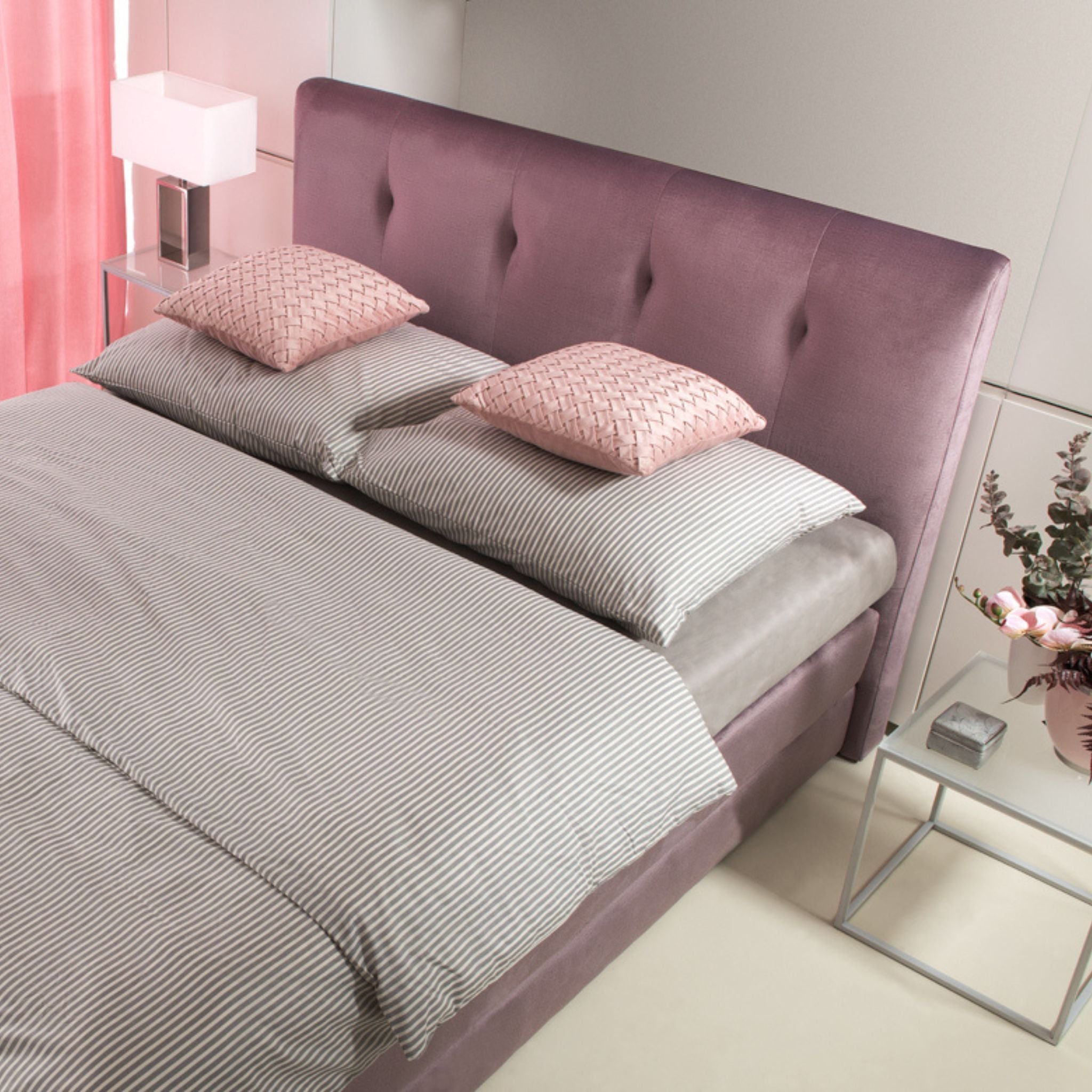 Fiore 04 Vero Bed - luxurious continental beds for the bedroom