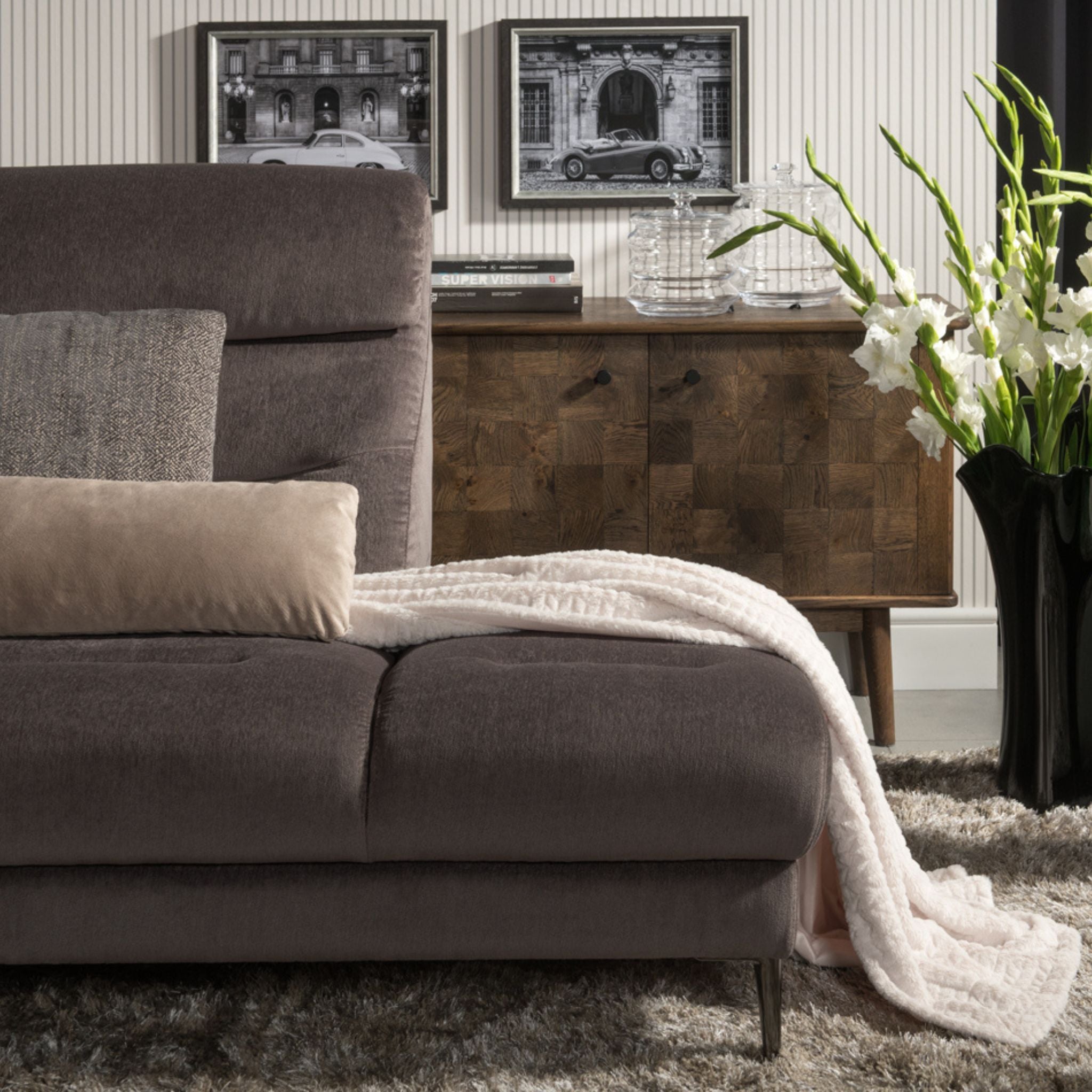 Sofa Gladiolus Vero – elegancka sofa z funkcją spania do salonu