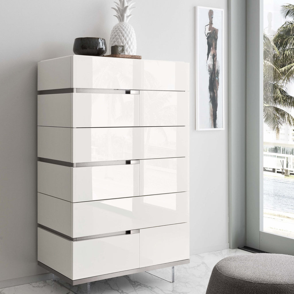 Artemide Alf Italia – luksusowe meble do jadalni w bieli i wysokim połysku