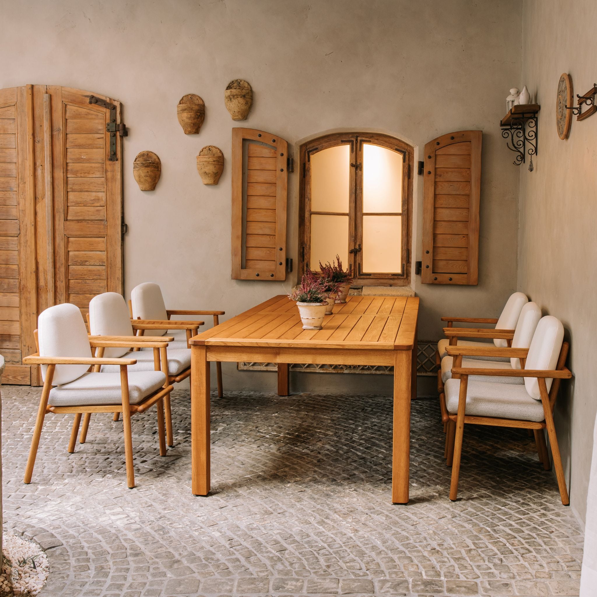 Baltic Kler Garden Collection - luxury garden furniture made of robinia wood