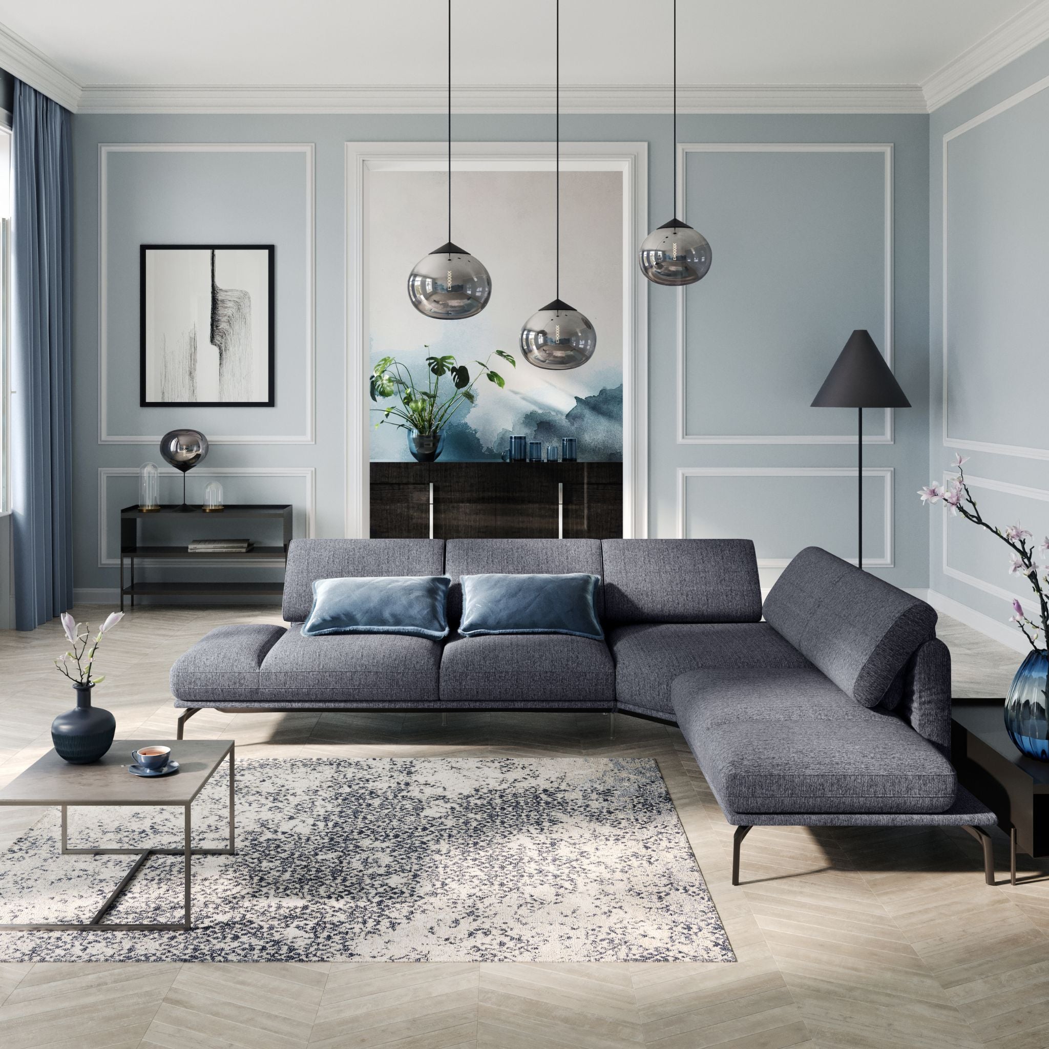 Kler Libretto – innowacyjna sofa modułowa z funkcją obrotu siedziska