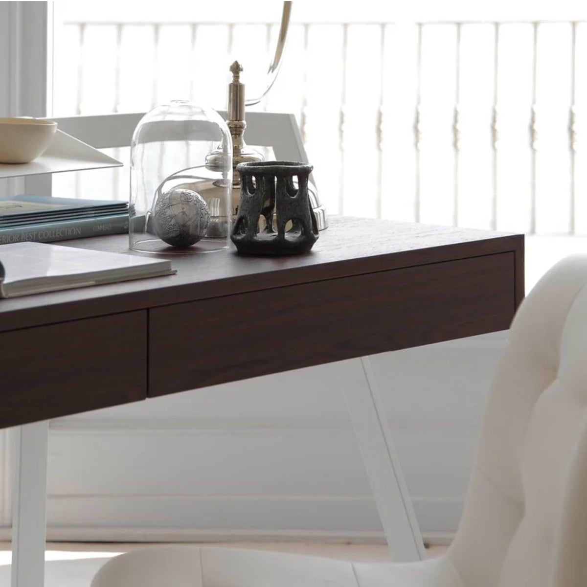 Biurko Zac Bontempi – nowoczesny design i funkcjonalność domowego gabinetu
